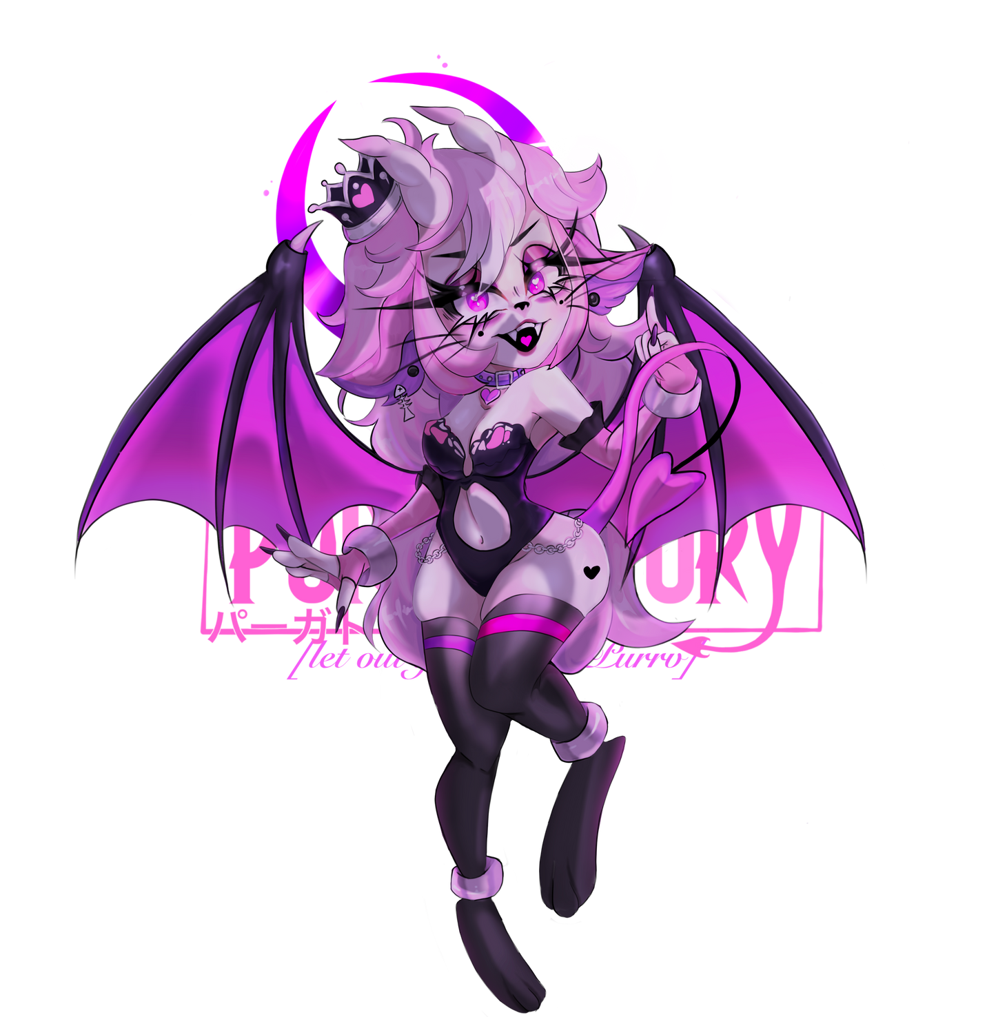Lucyfurr Ver. 2 Sticker