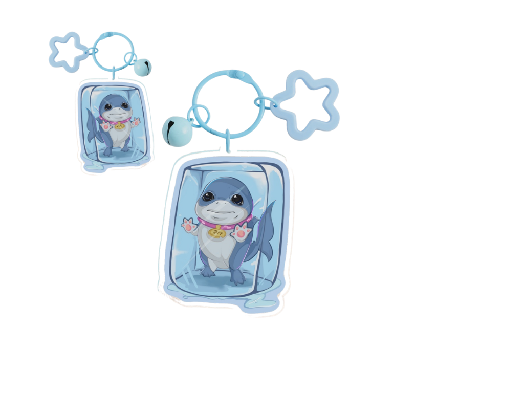 Frozen Jeff Keychain