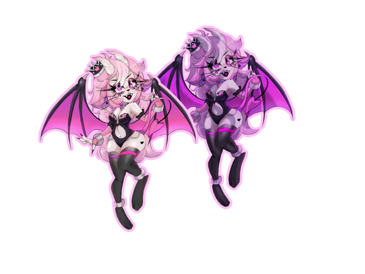 Lucyfurr sticker (Pride)