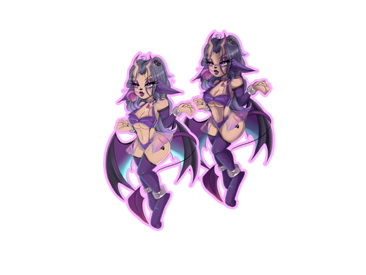 Asmowdeus Sticker (Lust)