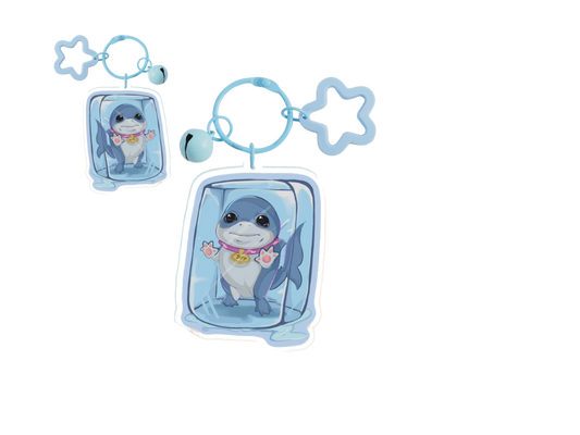 Frozen Jeff Keychain